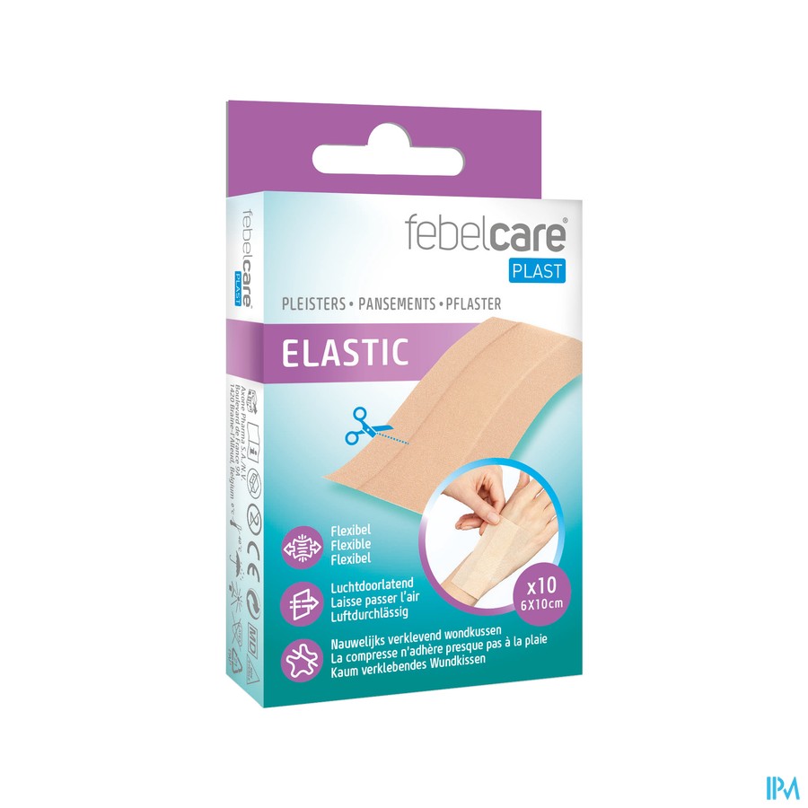 Febelcare Plast Elastic Uncut 10x6cm 10