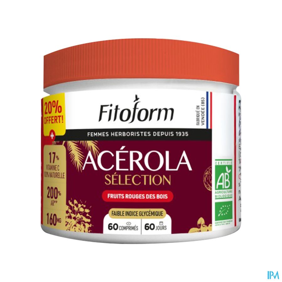 Fitoform Veggie Acerola 1000 Bio Comp 60