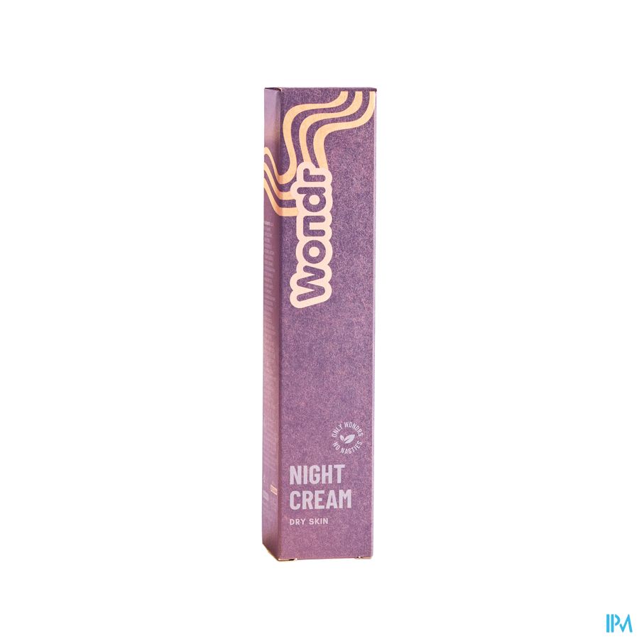 Wondr Night Cream Dry Skin Tube 40ml