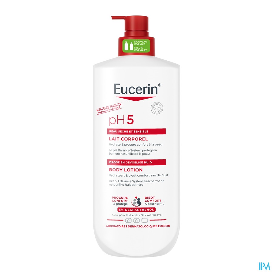 Eucerin Ph5 Body Lotion Droge&gev. Huid Pomp 750ml