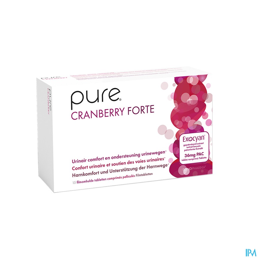 Pure Cranberry Forte Filmomh Tabl 15