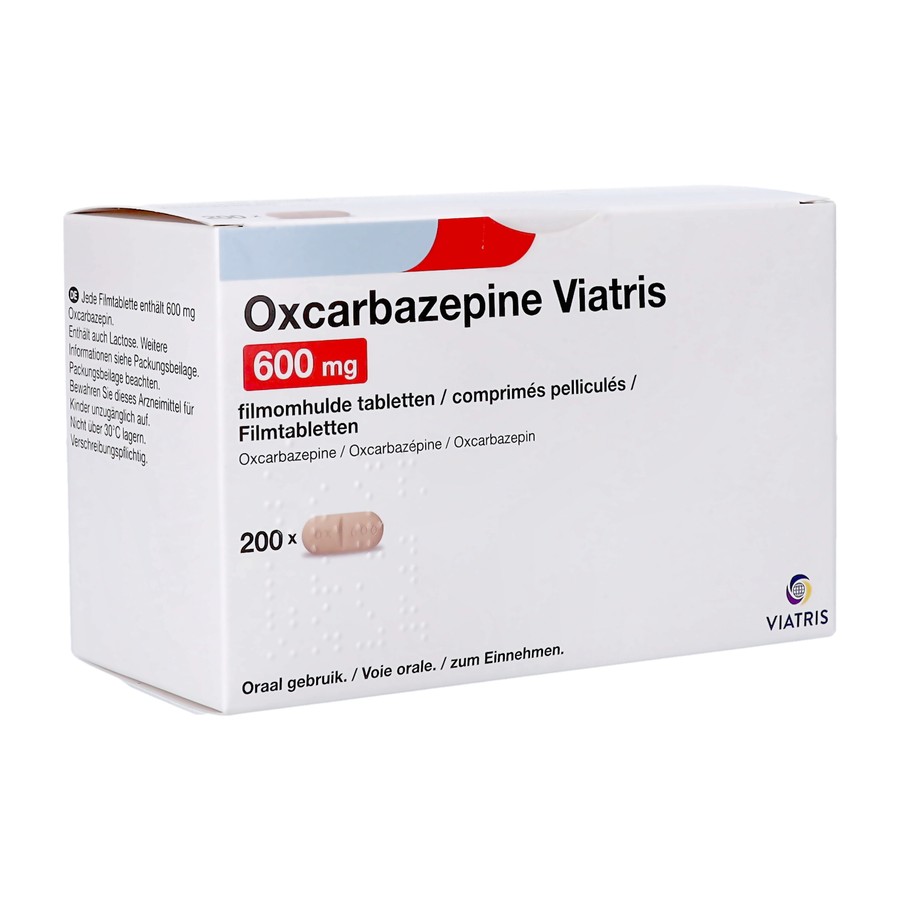 Oxcarbazepine Viatris 600mg Filmomh Tabl 200