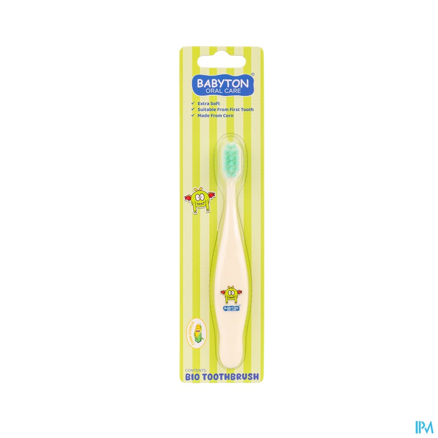 Babyton Bio Tandenborstel Griny Baby/kids