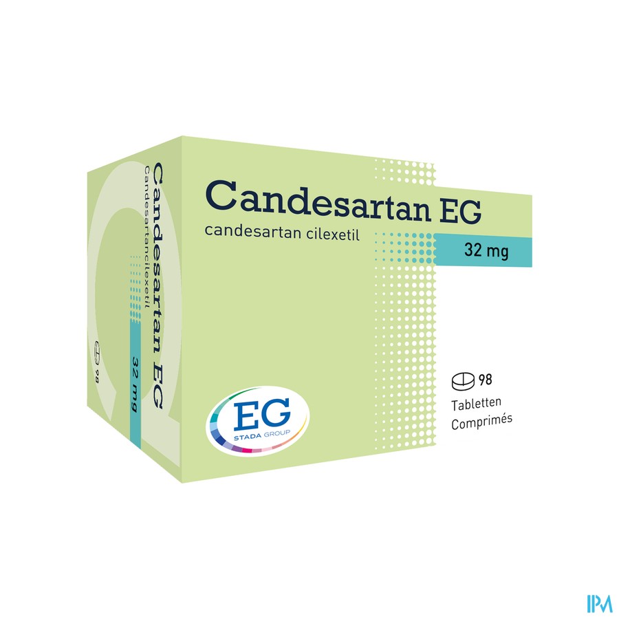 Candesartan EG 32Mg Tabl 98X32Mg