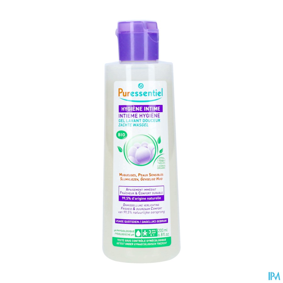 Puressentiel Hygiene Intime Gel Lavant Bio 200ml