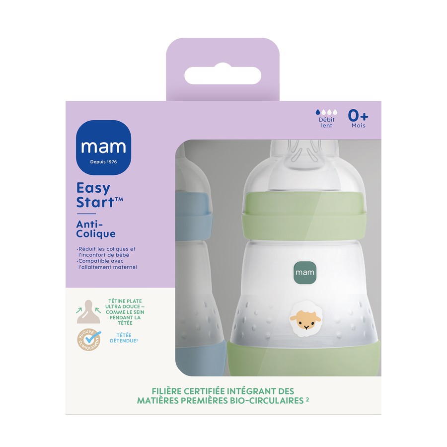 MAM BIB E ST A/COL OC+SAB D1 160ML