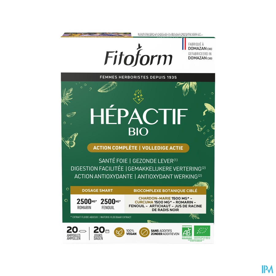 Hepactif Bio Amp 20x10ml Fitoform