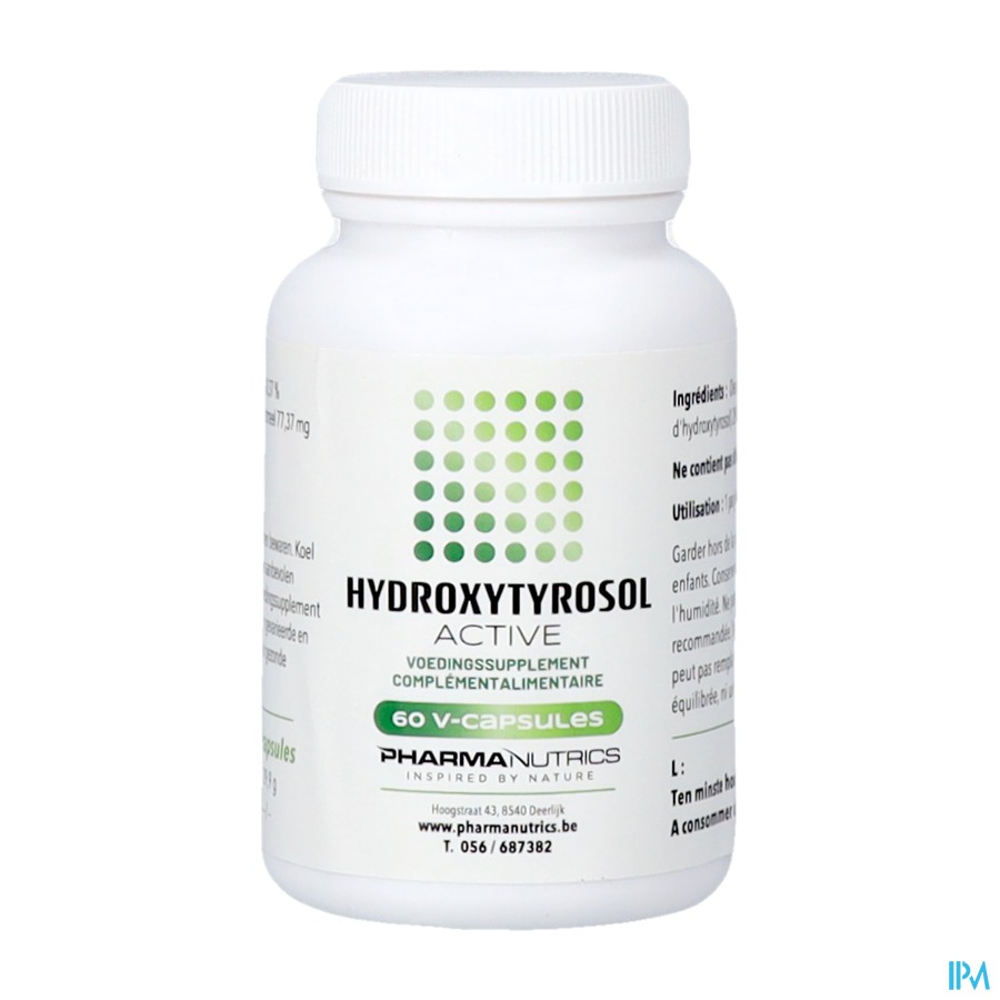 Hydroxytyrosol Active V-caps 60 Pharmanutrics