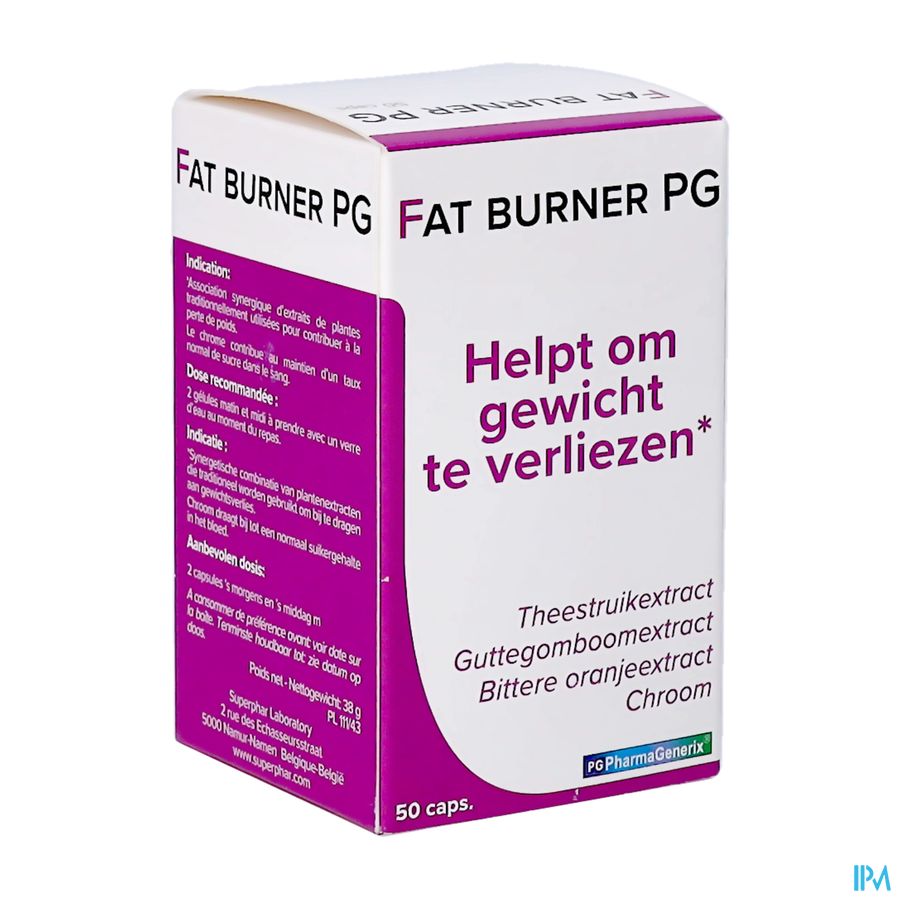 Fat Burner Pg Pharmagenerix Nf Caps 50