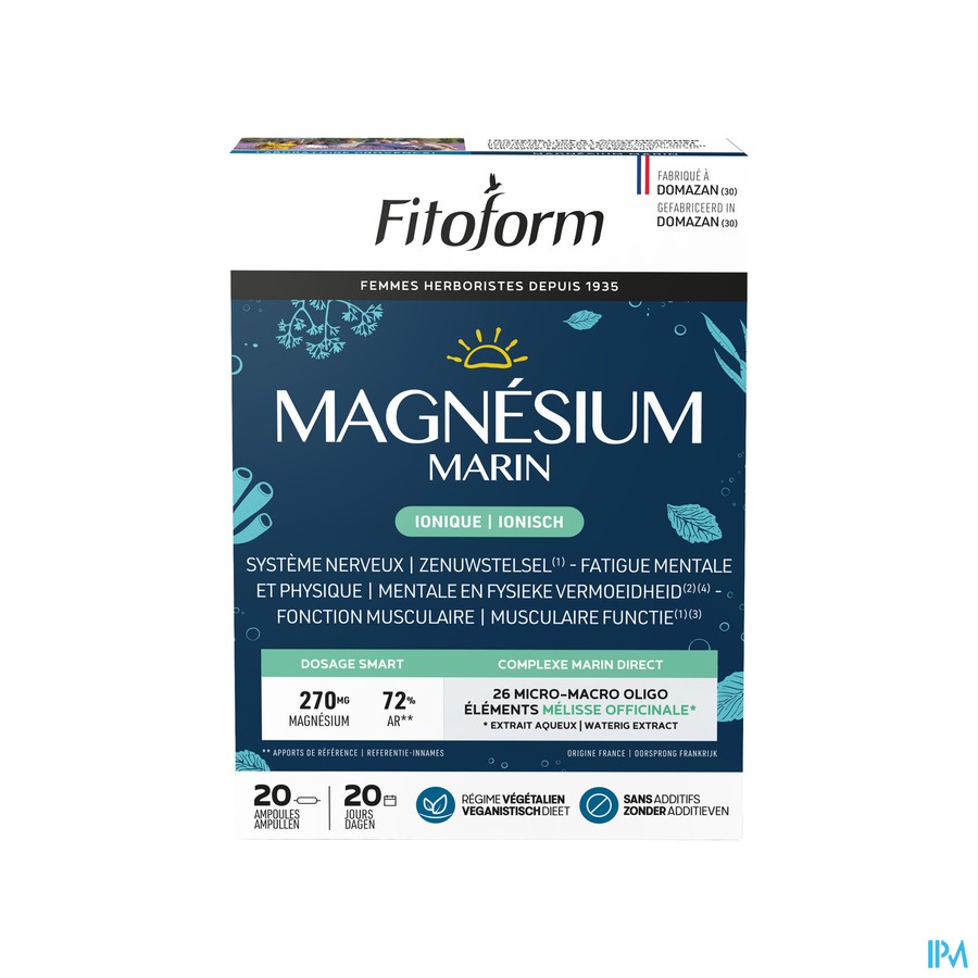 Zee Magnesium Amp 20x10ml Fitoform