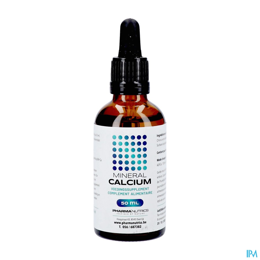 Minerale Calcium Goutes 50ml Pharmanutrics
