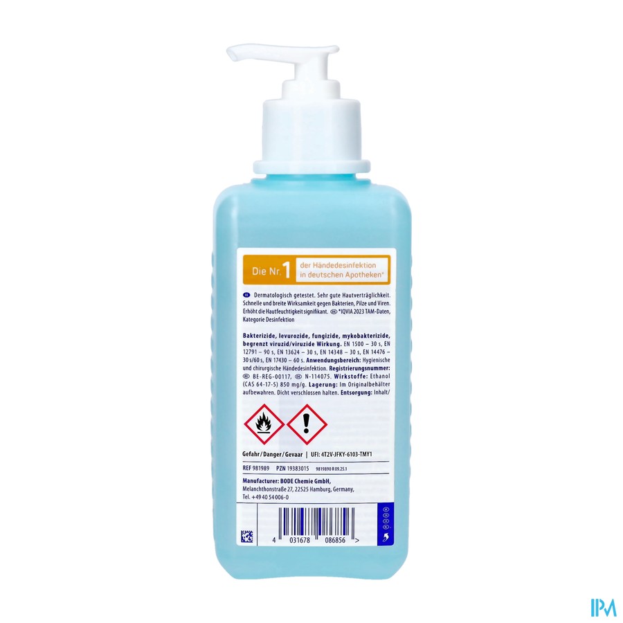Sterillium Gel Pomp 500ml