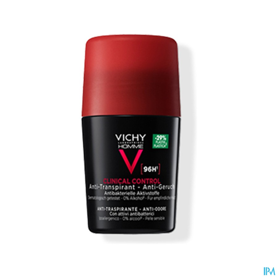 Vichy Homme Deo Roll Clinical Control 96u 50ml Nf