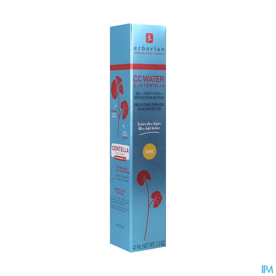 ERBORIAN CC WATER DORE GEL 40ML
