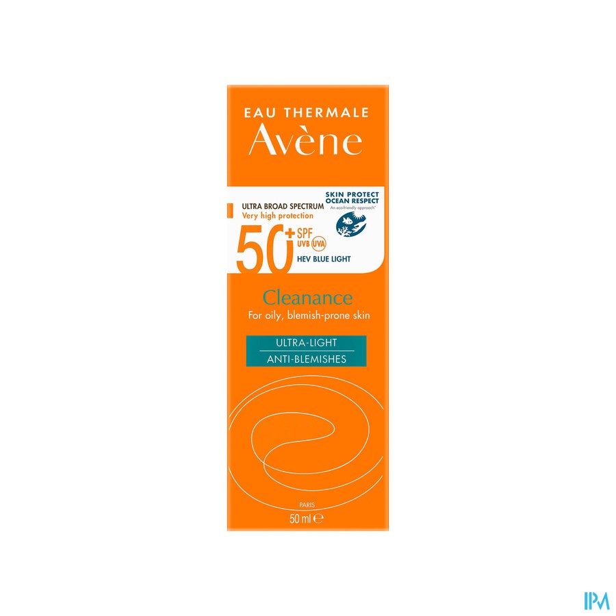 Avene Sol Spf50+ Cleanance 50ml