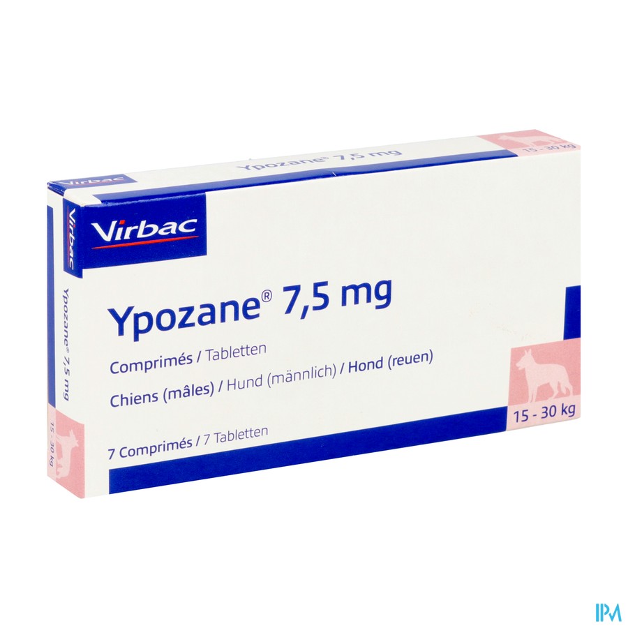 Ypozane Tabl 7 X 7,500mg