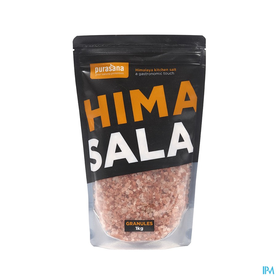 Purasana Vegan Himalaya Zout Granules 1kg