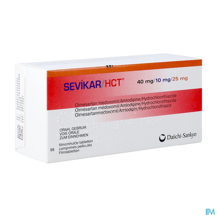 Sevikar Hct 40mg/10mg/25mg Filmomh Tabl 98