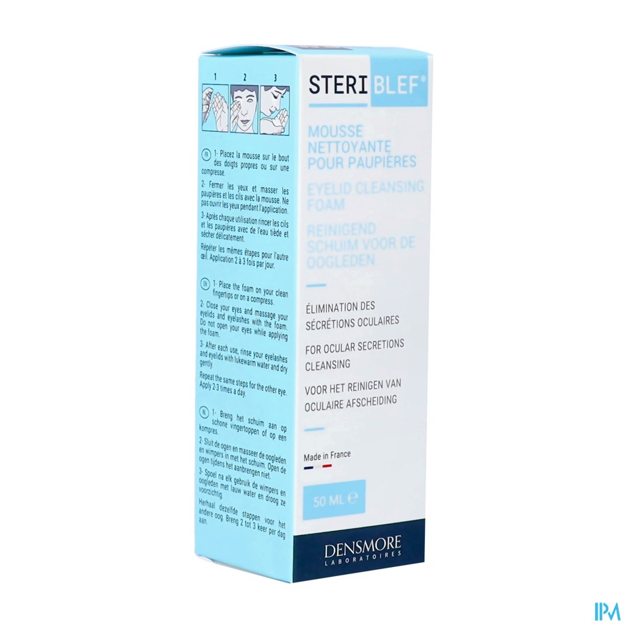 Steriblef Mousse Fl 50ml Nf