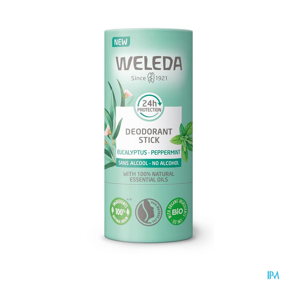Weleda Deo Stick 24h Eucalyptus & Peppermint 50g