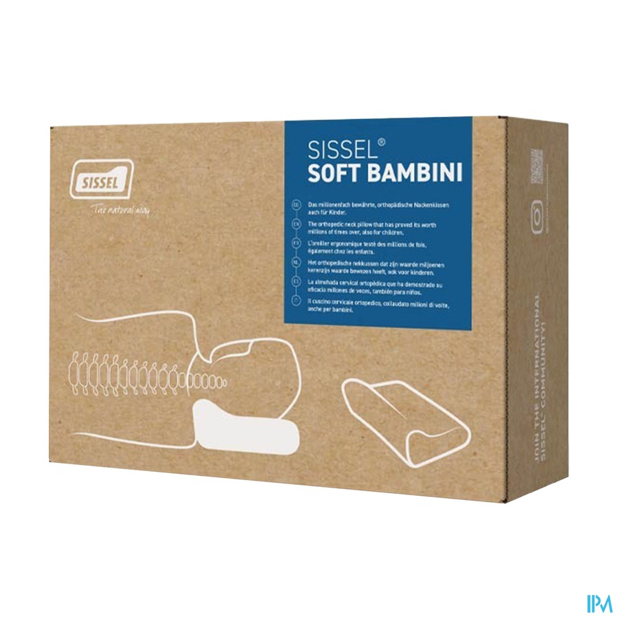 Sissel Bambini Oreiller Enfant + Taie