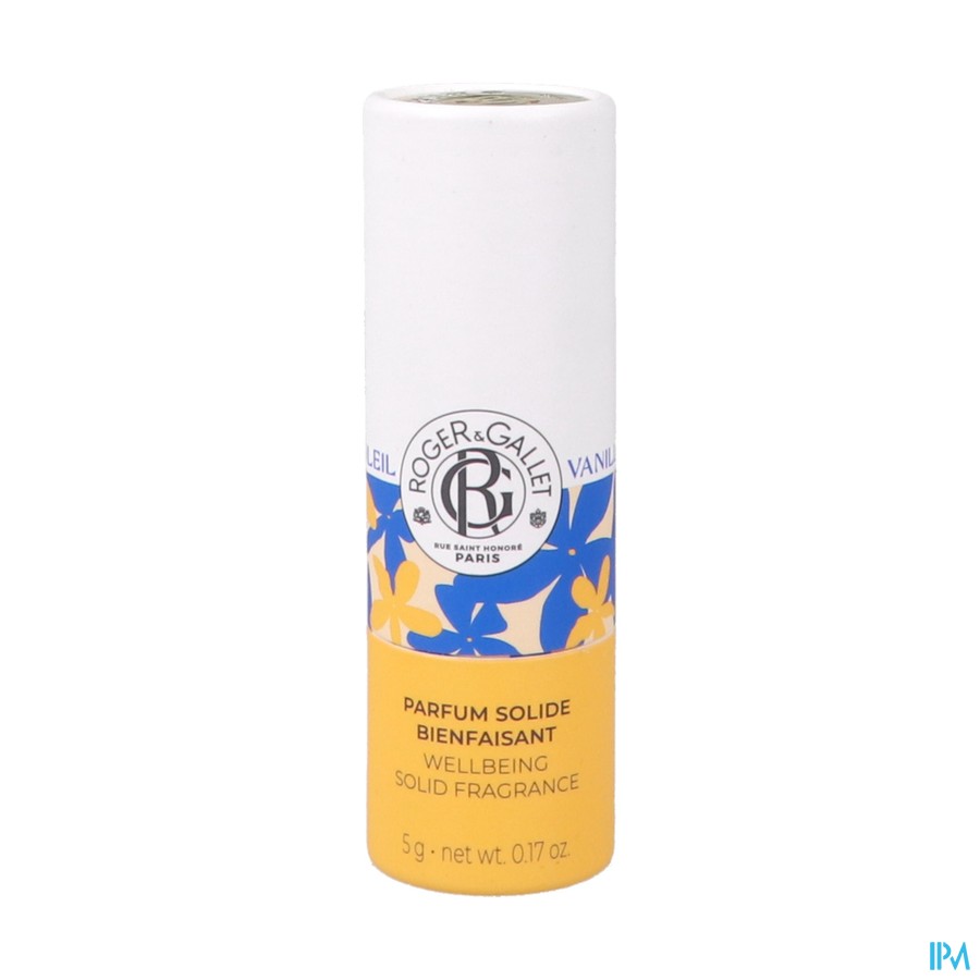 Roger&gallet Vanille Soleil Parfum Vast 5g