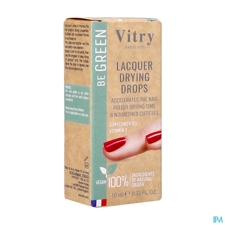 Vitry Gouttes Sechage Express 10ml