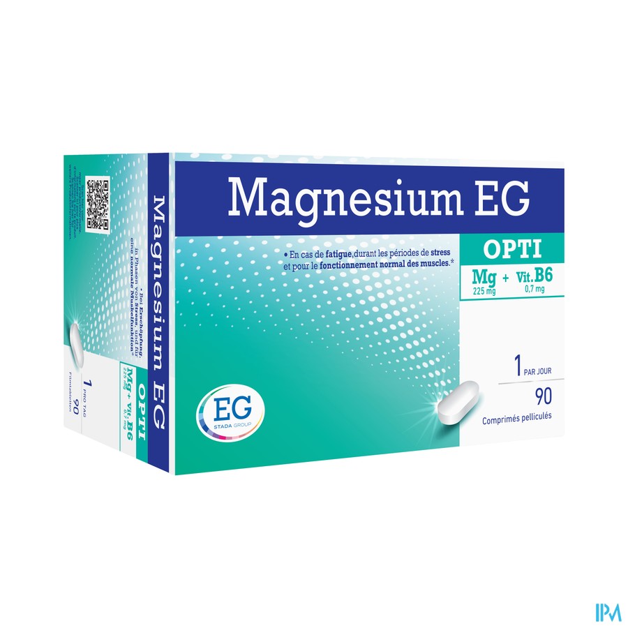 Magnesium EG Opti 225Mg Tabl 90