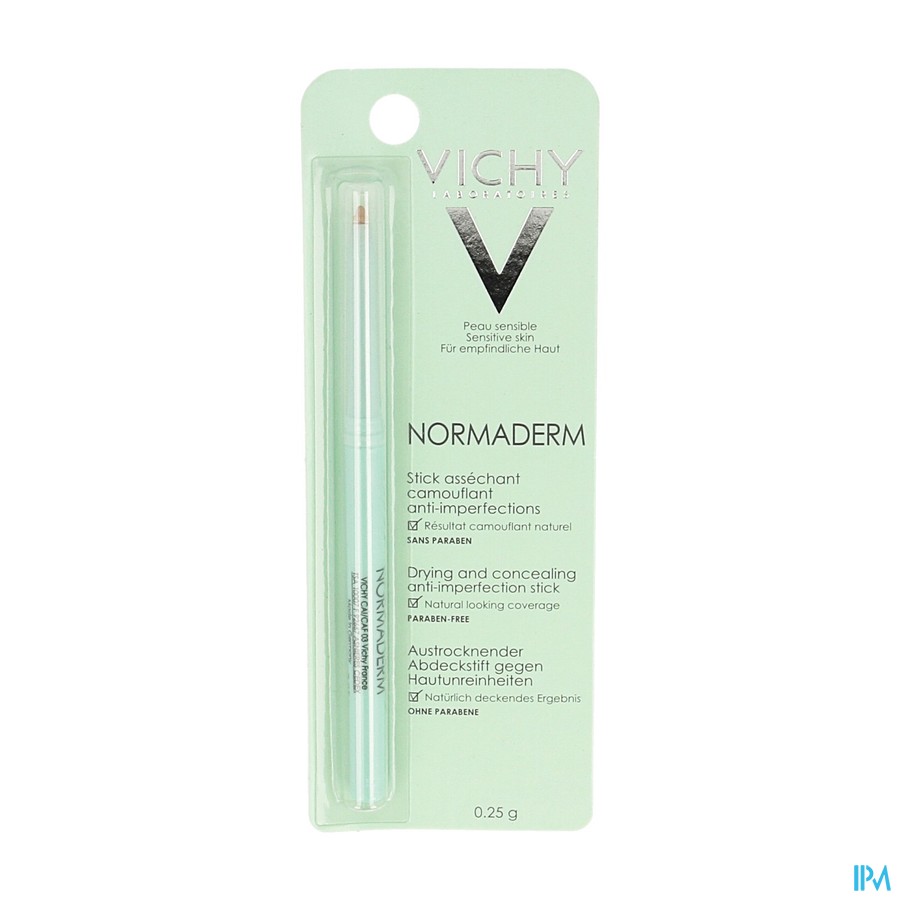 Vichy Normaderm Stick Tegen Onzuiverheden 0,28g