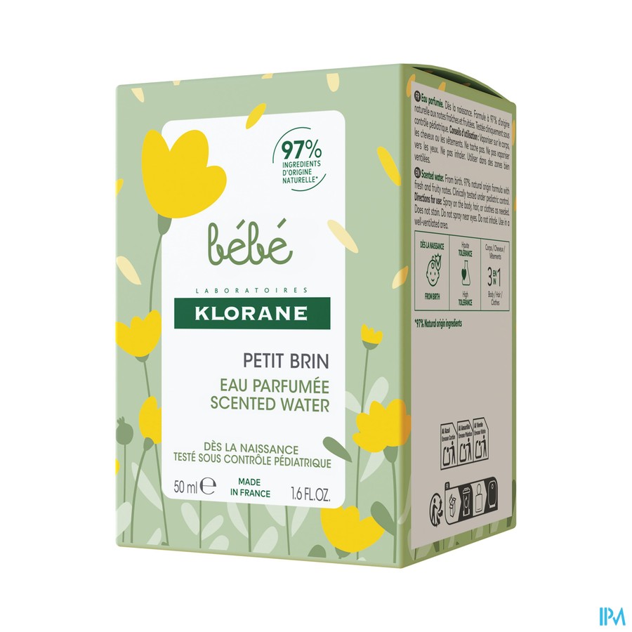 Klorane Bb Eau Parfumee Sans Alcool 50ml