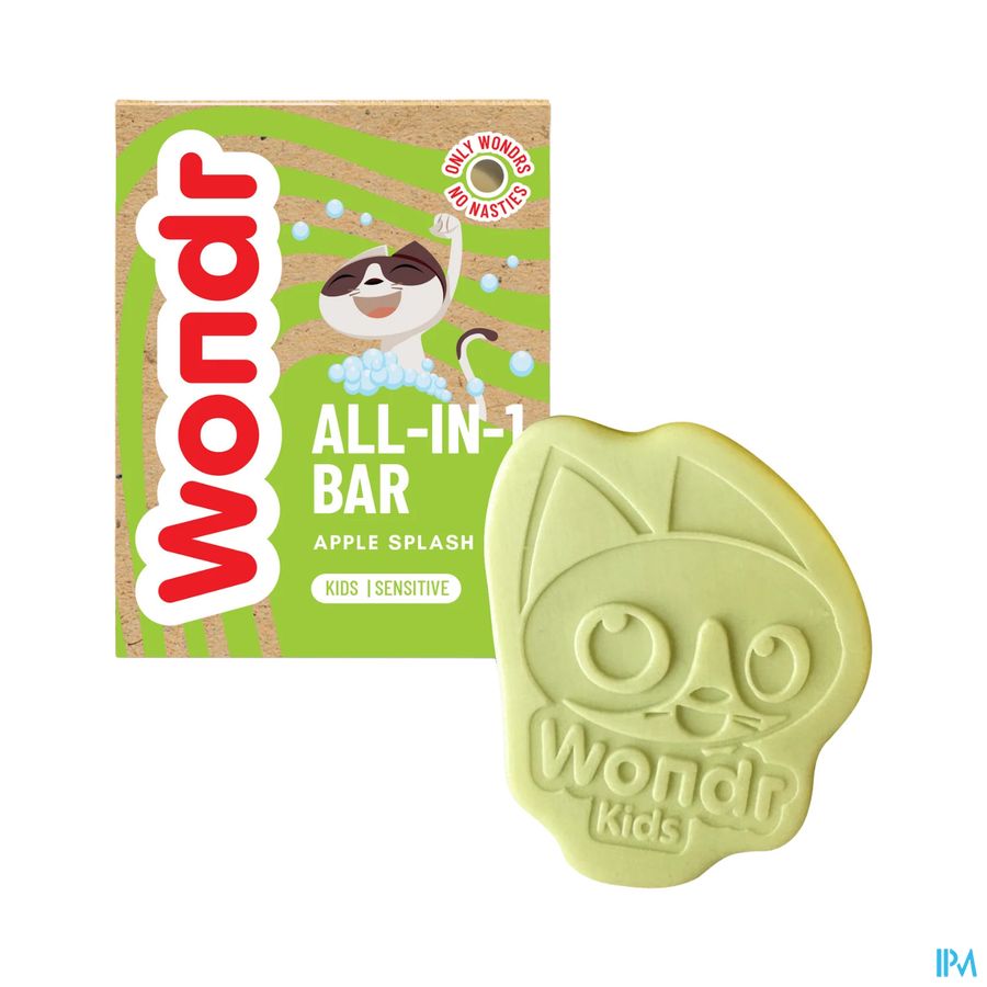 Wondr Kids Bar Apple Splash 55g