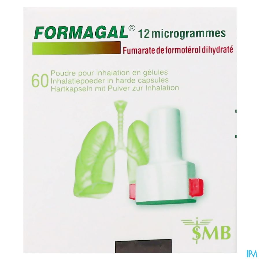 Formagal 12 Mcg Poeder Vr Inhal Caps 60 3