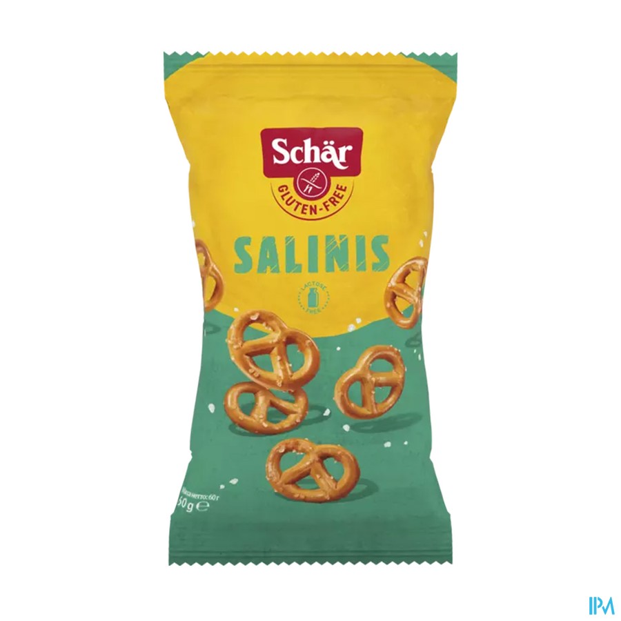 Schar Salinis Glutenvrij 60g 6592 Revogan