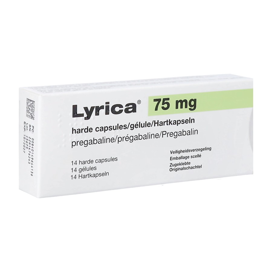 Lyrica 75mg Harde Caps 14 X 75mg