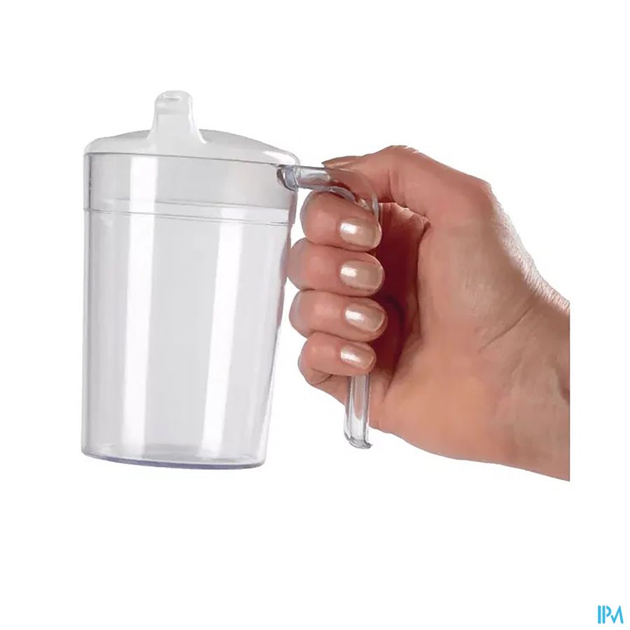 Gobelet Clair 1 Anse Ouverte + Bec Verseur 400ml