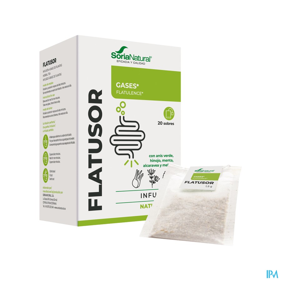 Soria Infusies Flatusor Natusor 22 Infusie Zakje20