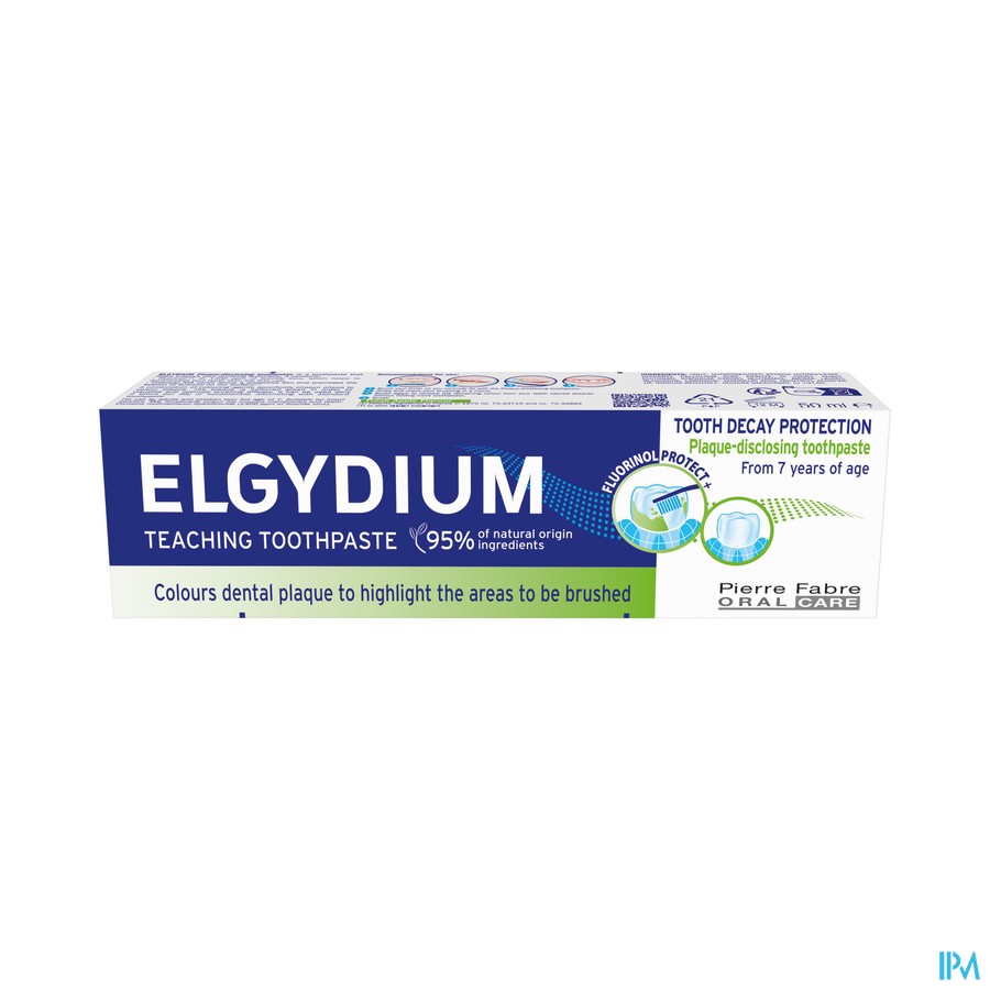 Elgydium Dentifrice Revelateur Plaque 50ml Nf