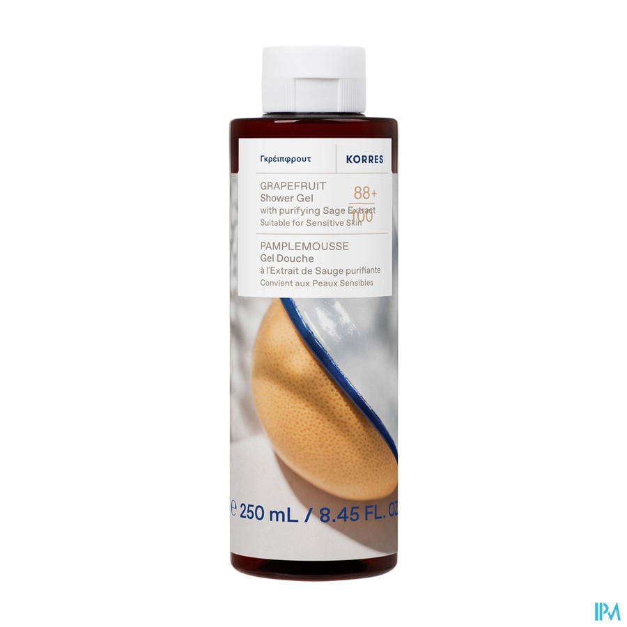 Korres Kb Grapefruit Shower Gel 250ml