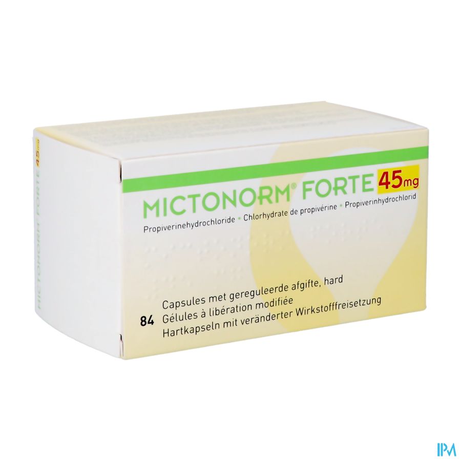Mictonorm Forte 45mg Pi Pharma Lib.modif. Caps 84