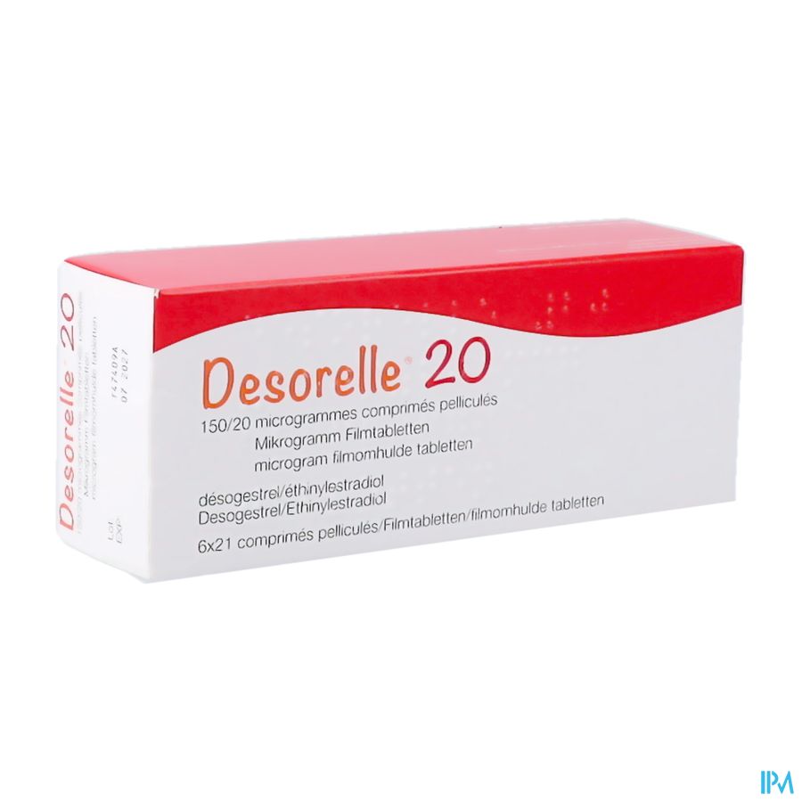 Desorelle 20 Comp 6 X 21 Desorelle 20 Comp 6 X 21