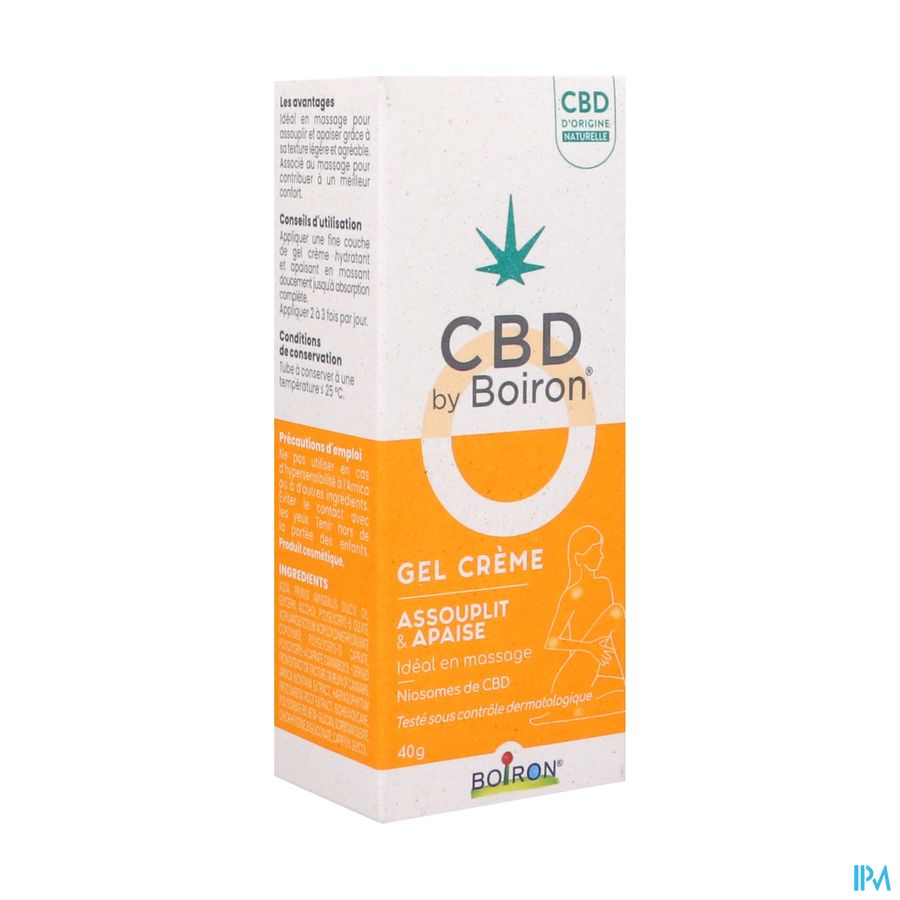 Cbd Gel Creme Verzachtend & Kalmerend 40g Boiron