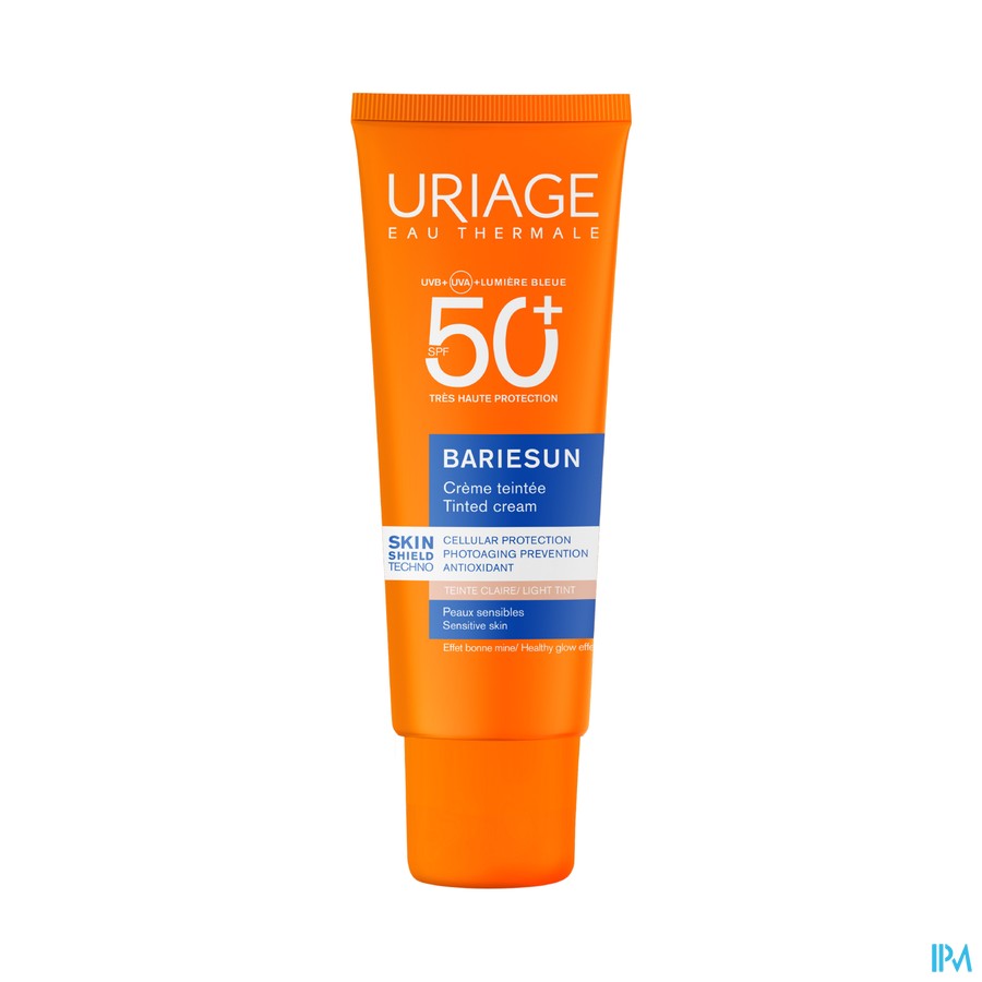 Uriage Bariesun Creme Teintee Ip50+ Clair 50ml