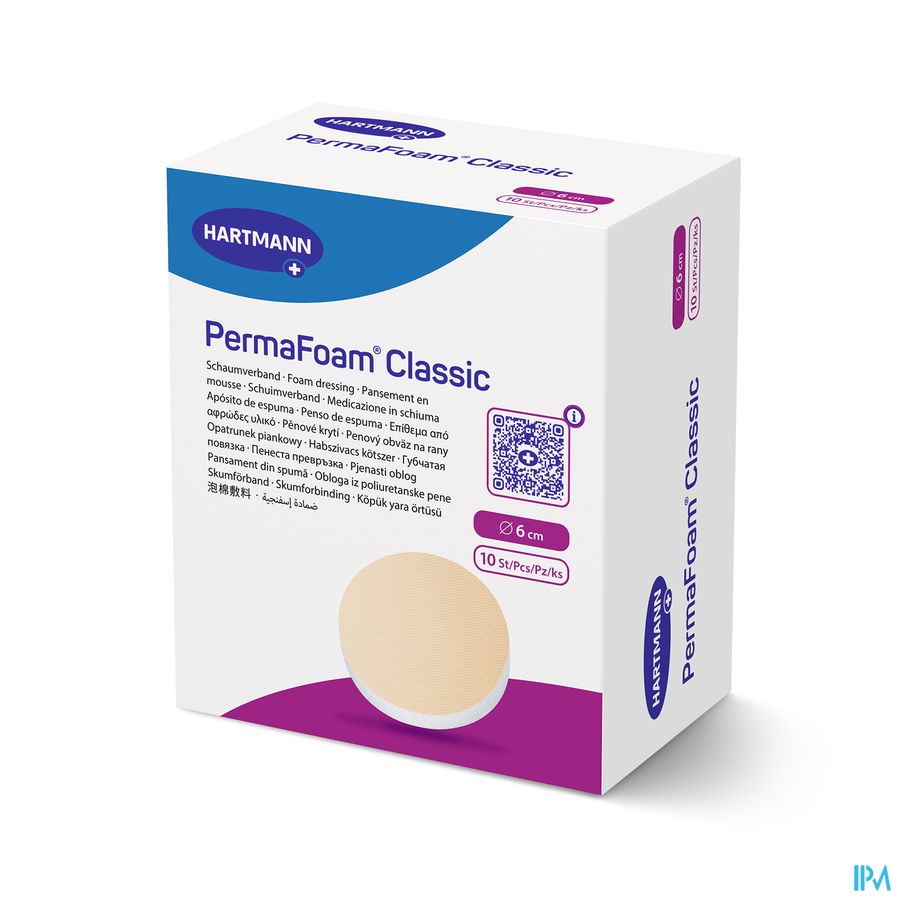 Permafoam Classic 6cm 10 Rond 8821000
