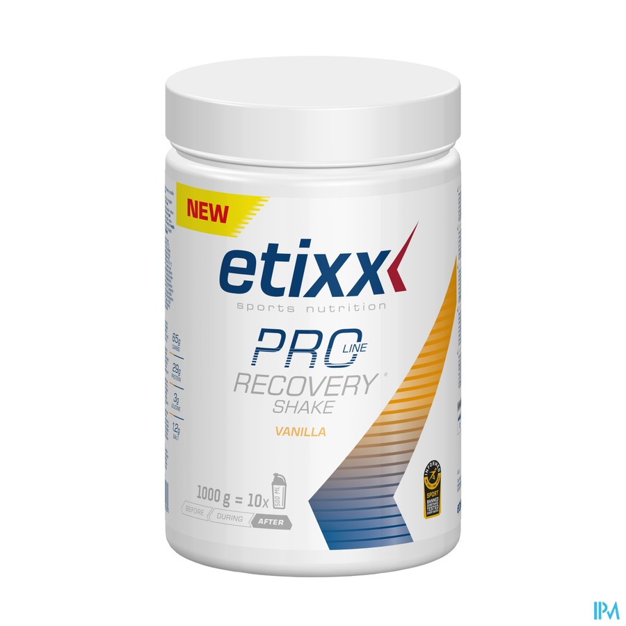 Etixx Pro Line Recovery Shake Vanilla 1000g
