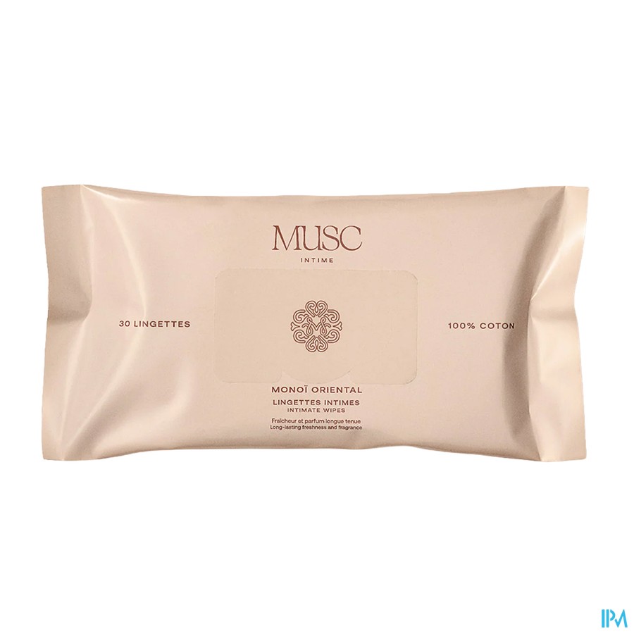 Musc Intime Lingettes Intime Monoi Oriental 30