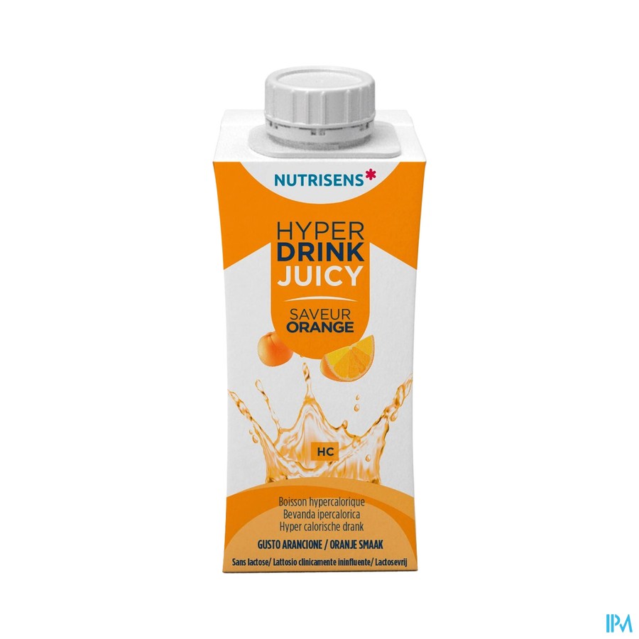 Nutrisens Hyperdrink Juicy Sinaasappel 4x200ml