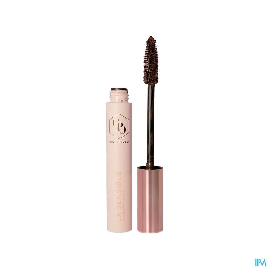 Cent Pur Cent Mascara Sensible Brown 10ml