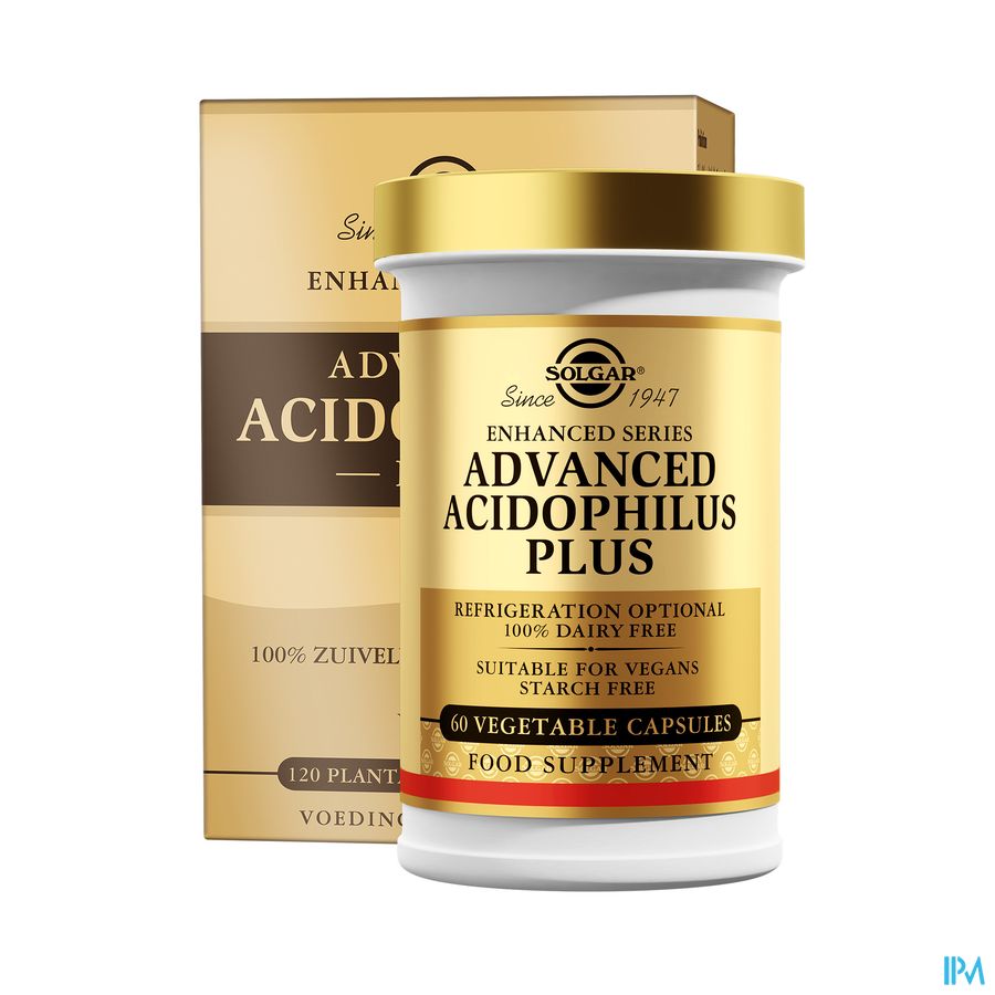 Solgar Advanced Acidophilus Plus V-caps 120 Solgar Advanced Acidophilus Plus V-caps 120