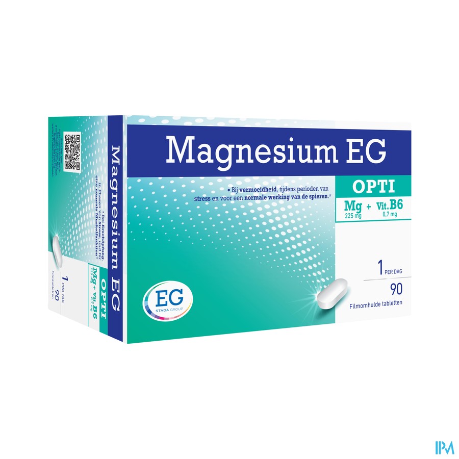 Magnesium EG Opti 225Mg Tabl 90