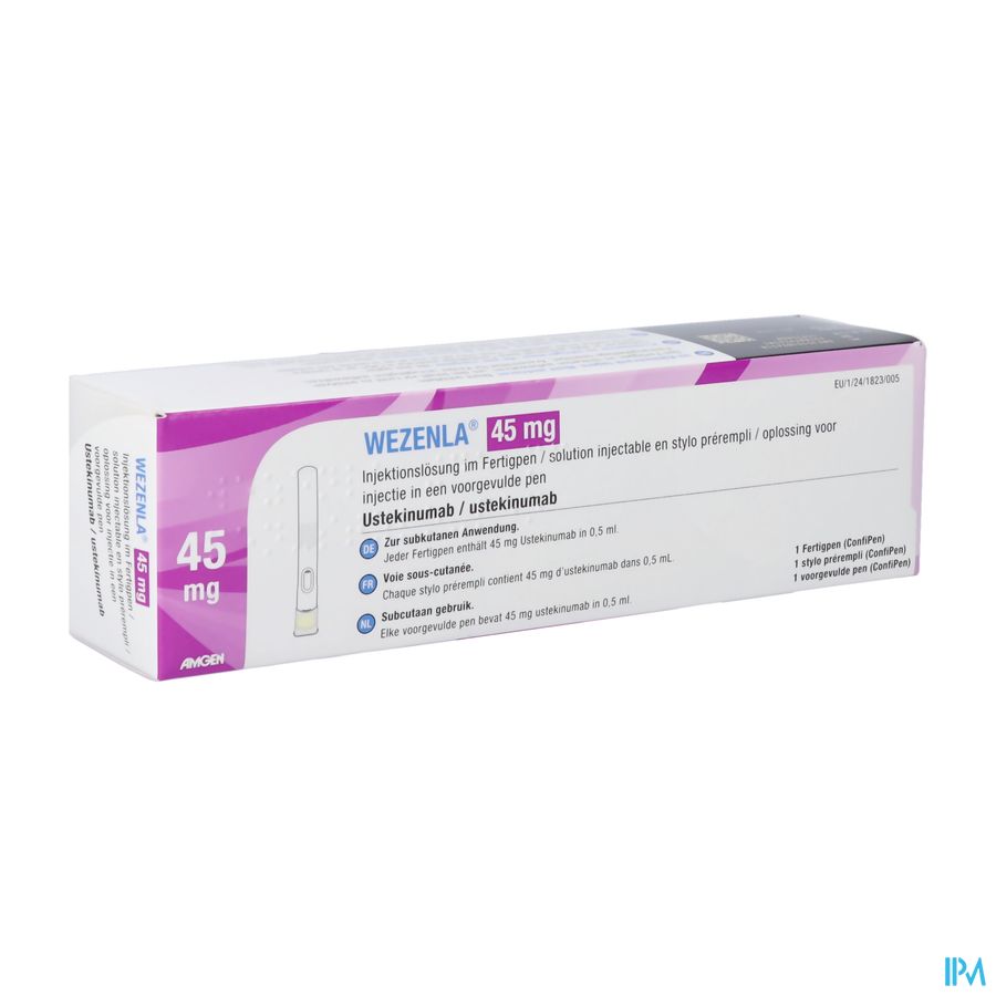 Wezenla 45mg Opl Inj Voorgevulde Pen 0,5ml